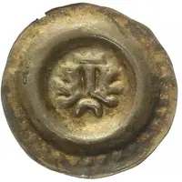 Denier Bracteate - Wencezlaus II medium