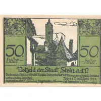 50 Heller Stein an der Donau