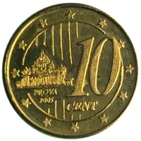 10 Euro Cent Piu XII
