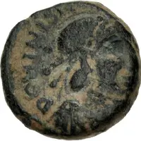 Æ10 - Bonifacius Cross within a wreath, Carthage