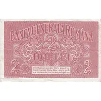 2 Lei BGR - German Occupation