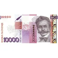 10 000 Tolarjev European Union Entry