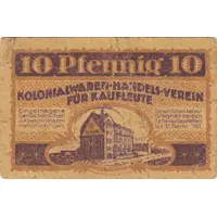 10 Pfennig Kolonialwaren-Handels-Verein