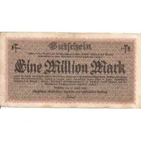1 000 000 Mark Sächsisches Steinkohlen-Syndikat