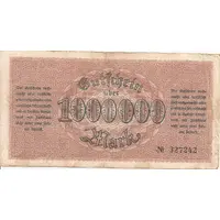 1 000 000 Mark Sächsisches Steinkohlen-Syndikat