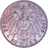 20 Mark - Frederick August III