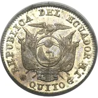1/2 Real Default Category Coins Americas Ecuador