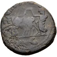 Æ28 - Augustus PERM CAESA AVG, Emerita