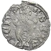 Quattrino - Sigismondo Pandolfo Malatesta Saint Gaudentius