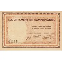 1 Peseta Campdevànol