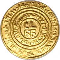 Bezant 'Saracen' - Anonymous Crusader imitation - 1st type - Tyre