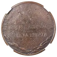 1 Peso Pattern, Cuencame, Copper