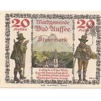20 Heller Bad Aussee
