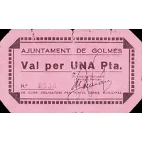 1 Peseta Golmés