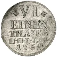 ⅙ Thaler - Louis IX