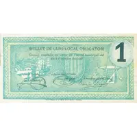 1 Peseta Puig-Alt de Ter