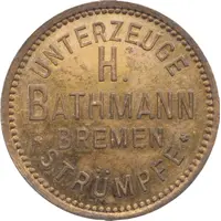 Token - Unterzeuge Strümpfe H. Bathmann, Bremen