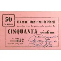 50 Céntimos Pinell de Brai