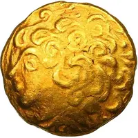 1/4 Stater with lyre and rowel