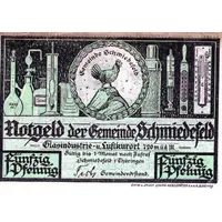 50 Pfennig green issue