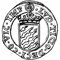 1 Scudo - Louis II Tizzone