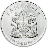 1500 Shillings American Grizzly Bear