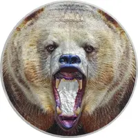 1500 Shillings American Grizzly Bear