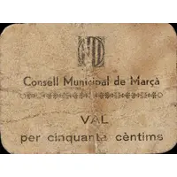 50 Céntimos Marçà
