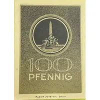 100 Pfennigs Mitteldeutsche Notgeldausstellung