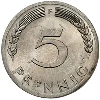 5 Pfennig Pattern