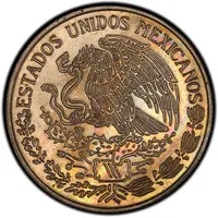 1 Peso Pattern, Morelos, Copper-Nickel Default Category Coins Americas Mexico Mexico