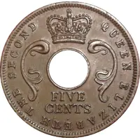 5 Cents - Elizabeth II
