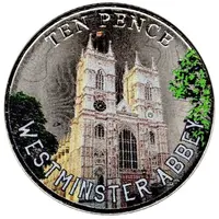 10 Pence - Charles III Westminster Abbey