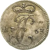 1 Grossus - Ernst Johann von Biron Mitau