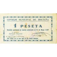 1 Peseta Boltaña