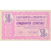 50 Céntimos Montmeló