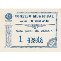 1 Peseta Yeste