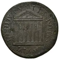 Sestertius - Augustus C V T T AETERNITATIS AVGVSTAE