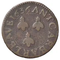 Double Tournois - Urban VIII Anthony Barberini Legate