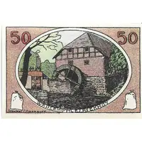 50 Pfennig Kreissparkasse