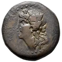 Æ Drachm ΡΟΔΙΩΝ, ΕΠΙ ΑΝΤΙΠΑΤΡΟΥ