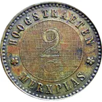 2 Centimes - Prison Hoogstraeten Merxplas Default Category Tokens & Bullions Europe Belgium Belgium