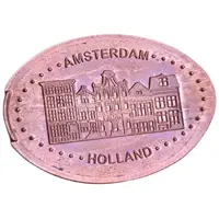 Elongated coin - Amsterdam
