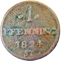 1 Pfenning - Paul Alexander Leopold II