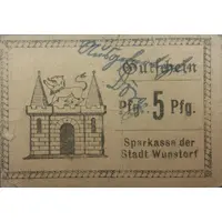 5 Pfennig Sparkasse