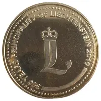 Medal - Vaduz Castle 300 years Principality of Liechtenstein