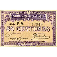 50 Centimes - Chambre de Commerce de Cahors 46