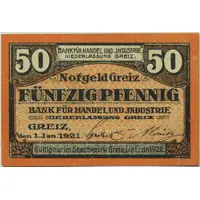 50 Pfennig Bank für Handel und Industrie