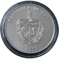 1 Peso III International Economists Meeting - Globalization Default Category Coins Americas Cuba