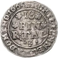 1⁄18 Thaler - Anthony Günther